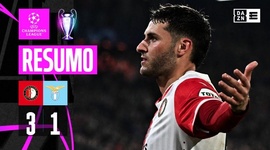 Liga Campeões: Feyenoord 3 - 1 Lazio (2023-2024)