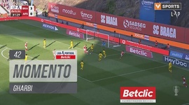 Liga Portugal Betclic: Sp. Braga vs AVS SAD, Jogada Gharbi, 42' (2024-2025)