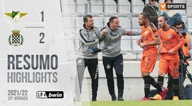 Liga Portugal Bwin: Moreirense 1 - 2 Boavista (2021-2022)