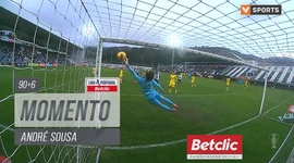 Liga Portugal Betclic: Nacional vs AVS SAD, Jogada André Sousa, 96' (2024-2025)