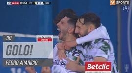 Liga Portugal Betclic: Estoril vs Moreirense, Golo 0-1 Pedro Aparício (2023-2024)