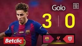 La Liga: Barcelona vs Athletic Bilbao, Golo 3-0 Fermin (2025-2026)