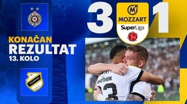 Super Liga: Partizan 3 - 1 Cukaricki (2024-2025)