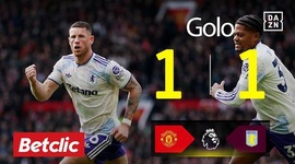 Premier League: Man Utd vs Aston Villa, Golo 1-1 Barkley (2025-2026)