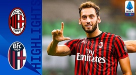 Serie A: Milan 5 - 1 Bologna (2019-2020)