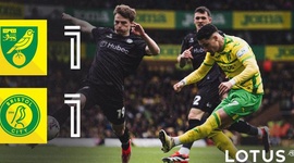 Championship: Norwich 1 - 1 Bristol City (2023-2024)