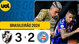 Brasileirão: Vasco 3 - 2 Bahia (2024)