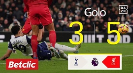 Premier League: Tottenham vs Liverpool, Golo 3-5 Solanke (2024-2025)