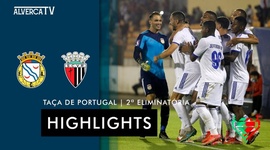 Taça de Portugal Placard: Alverca 3 - 1 Vila Real (2021-2022)