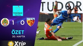 Super Ligi: Alanyaspor 1 - 0 Kayserispor (2023-2024)