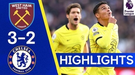 Premier League: West Ham 3 - 2 Chelsea (2021-2022)