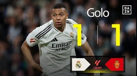 La Liga: Real Madrid vs Mallorca, Golo 1-1 Mbappé (2024-2025)