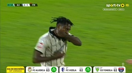 Liga Portugal 2 Meu Super: Alverca vs Portimonense, Golo 2-1 K. Christian (2024-2025)