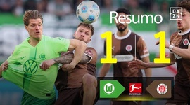 Bundesliga: VfL Wolfsburg 1 - 1 FC St. Pauli (2024-2025)