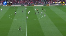 Ligue 1: Stade Brest vs Rennes, Golo 1-0 E. Ebimbe (2025-2026)