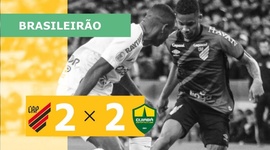 Brasileirão: Athletico-PR 2 - 2 Cuiabá (2022)