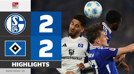 2. Bundesliga: Schalke 04 2 - 2 Hamburger SV (2024-2025)