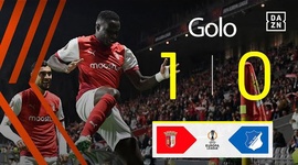 Liga Europa: Sp. Braga vs 1899 Hoffenheim, Golo 1-0 Bruma (2024-2025)