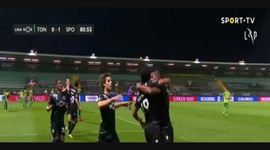 Liga NOS: Tondela (0-1) Sporting, Golo Tiago Tomás, 81m (2020-2021)