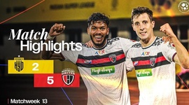 Indian Super League: Hyderabad FC 2 - 5 NorthEast United (2024-2025)