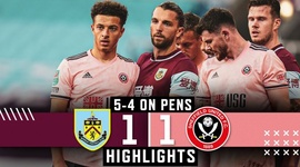 League Cup: Burnley 5 - 4 g.p Sheffield Utd (2020-2021)
