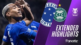 Brasileirão: Cruzeiro 1 - 2 Coritiba (2026)