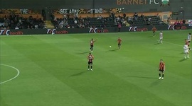 League Cup: Barnet 2 - 4 g.p Newport County (2025-2026)