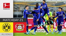 Bundesliga: Dortmund 2 - 5 Leverkusen (2021-2022)