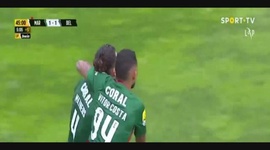 Liga Portugal Bwin: Marítimo (1-1) B SAD, Golo Matheus Costa (VAR), 50m (2021-2022)