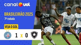 Brasileirão: Bahia 1 - 0 Botafogo (2025)
