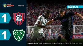 Liga Profesional: San Lorenzo 1 - 1 Sarmiento de Junín (2025)
