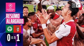 Liga Campeões: Panathinaikos 0 - 1 Sp. Braga (2023-2024)