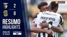 Liga Portugal 2 Meu Super: Portimonense 2 - 0 Paços Ferreira (2024-2025)