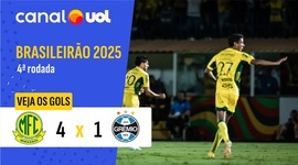 Brasileirão: Mirassol 4 - 1 Grêmio (2025)