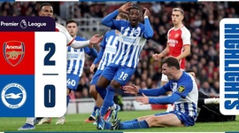 Premier League: Arsenal 2 - 0 Brighton (2023-2024)