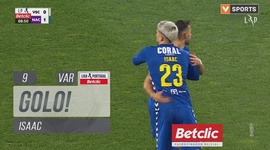 Liga Portugal Betclic: V. Guimarães vs Nacional, Golo 0-1 Isaac (VAR) (2024-2025)