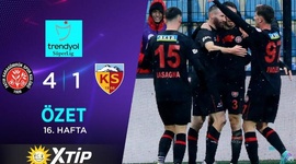 Super Ligi: Fatih Karagümrük 4 - 1 Kayserispor (2023-2024)