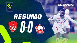 Ligue 1: Stade Brest 0 - 0 Lille (2022-2023)
