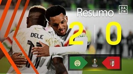 Liga Europa: Ferencvaros 2 - 0 Sp. Braga (2025-2026)