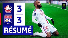 Ligue 1: Lille 3 - 3 Lyon (2022-2023)