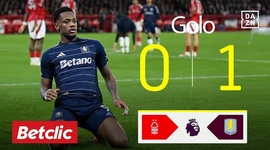 Premier League: Nottingham Forest vs Aston Villa, Golo 0-1 Durám (2024-2025)