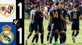 La Liga: Rayo Vallecano 1 - 1 Real Madrid (2023-2024)