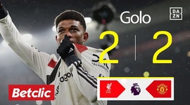 Premier League: Liverpool vs Man Utd, Golo 2-2 Amad (2024-2025)