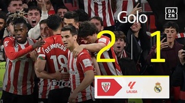 La Liga: Athletic Bilbao vs Real Madrid, Golo 2-1 Guruzeta (2024-2025)
