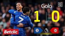 Premier League: Chelsea vs Brentford, Golo 1-0 João Pedro (2025-2026)