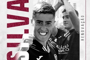 Académico de Viseu: Tomás Silva prolongou ligação até 2027