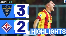 Serie A: Lecce 3 - 2 Fiorentina (2023-2024)