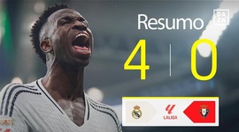 La Liga: Real Madrid 4 - 0 Osasuna (2024-2025)