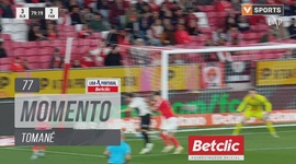 Liga Portugal Betclic: Benfica vs Farense, Jogada Tomané, 77' (2024-2025)
