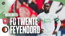 Eredivisie League: FC Twente 2 - 1 Feyenoord (2023-2024)